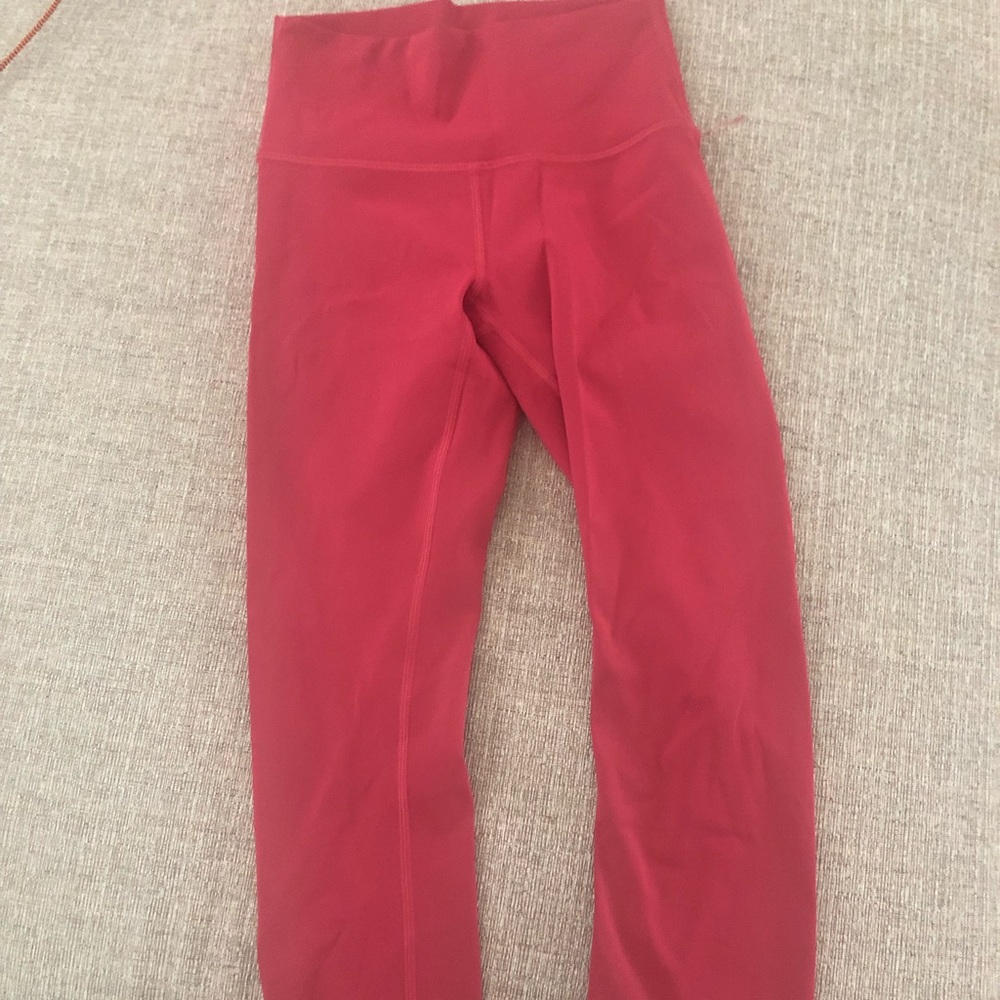 Lululemon Wunder under 21” vintage rose